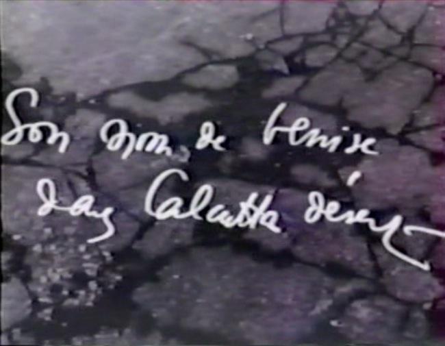 Son nom de Venise dans Calcutta désert / Je vous salue, Sarajevo
